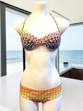 Missoni Sport Bikini Bathing Suit Size 46 Italy